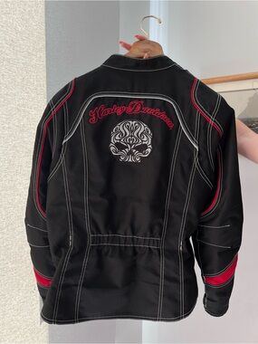 Harley-Davidson Women’s Scroll Skull Riding Jacket